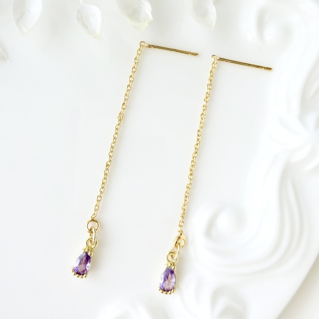 ルミエール・パープル(ピアスのみ)