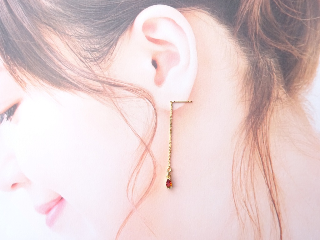 ルミエール・ビターオレンジ(ピアスのみ)