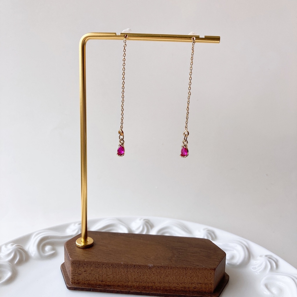 ルミエール・ルビーレッド(ピアスのみ)