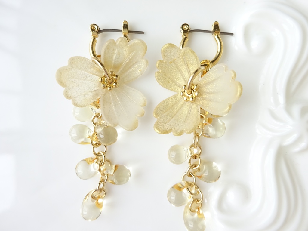 エデンフラワー・ゴールド(ピアスのみ)