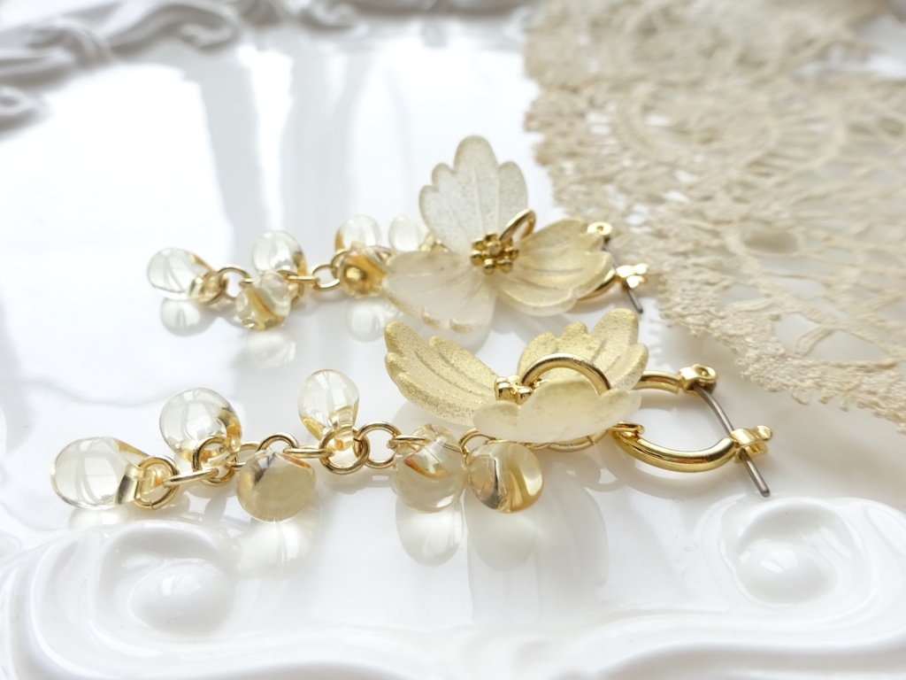 エデンフラワー・ゴールド(ピアスのみ)