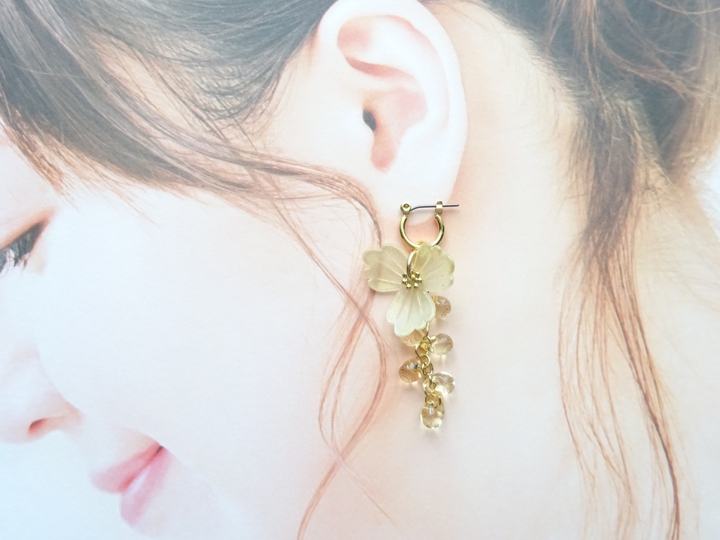 エデンフラワー・ゴールド(ピアスのみ)