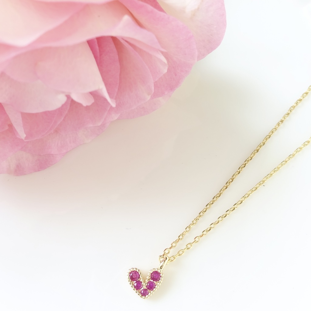 3/19再販＊リトルハートネックレス