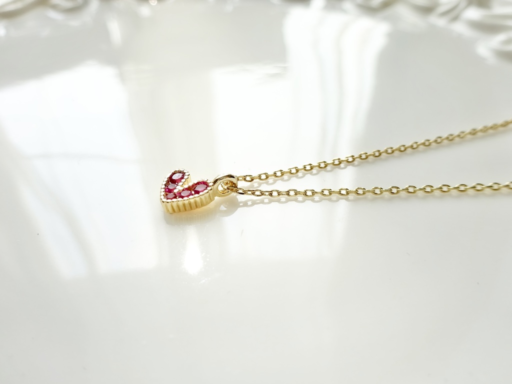 リトルハートネックレス