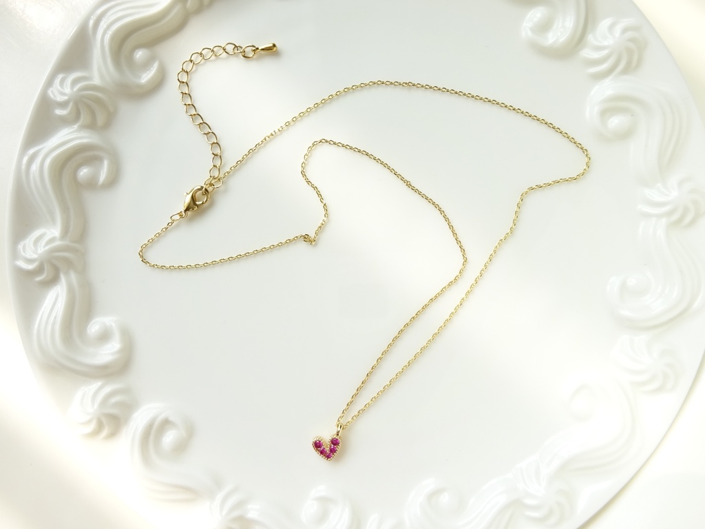 リトルハートネックレス