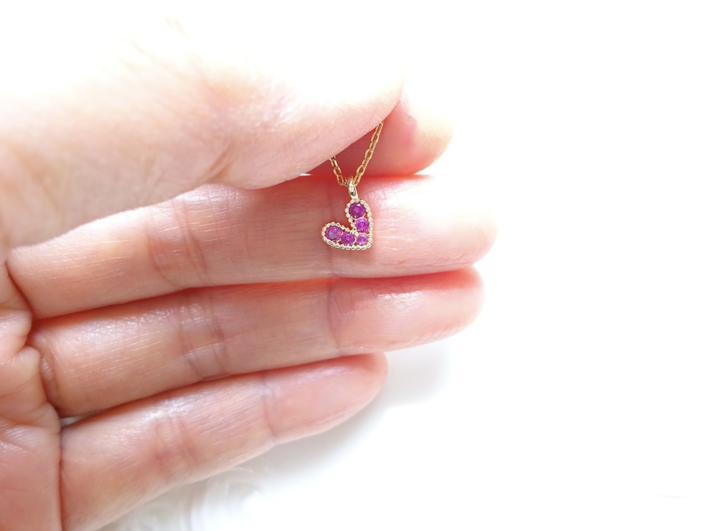 リトルハートネックレス