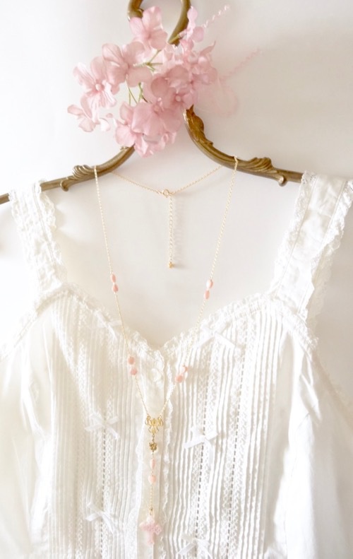 【天然石】シェルロザリオ