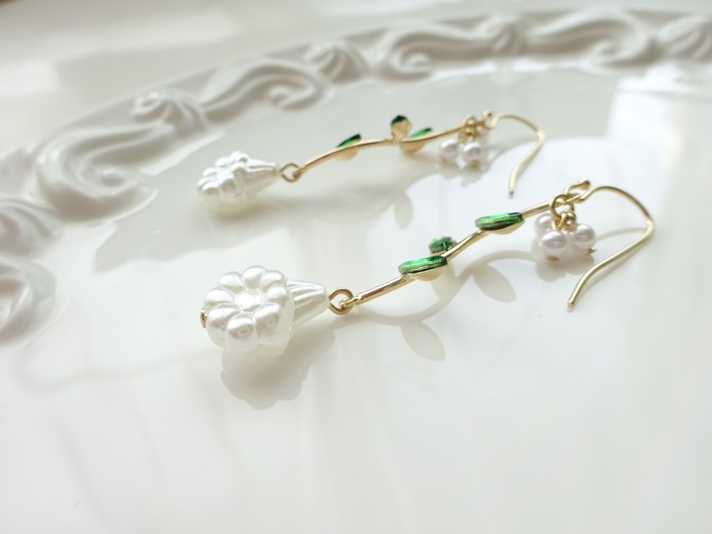 リリーガーデン2・ピアス(イヤリングOK)