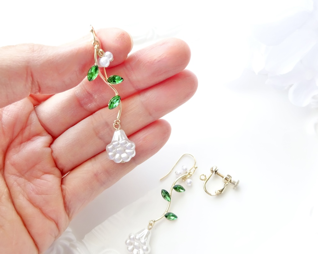 リリーガーデン2・ピアス(イヤリングOK)