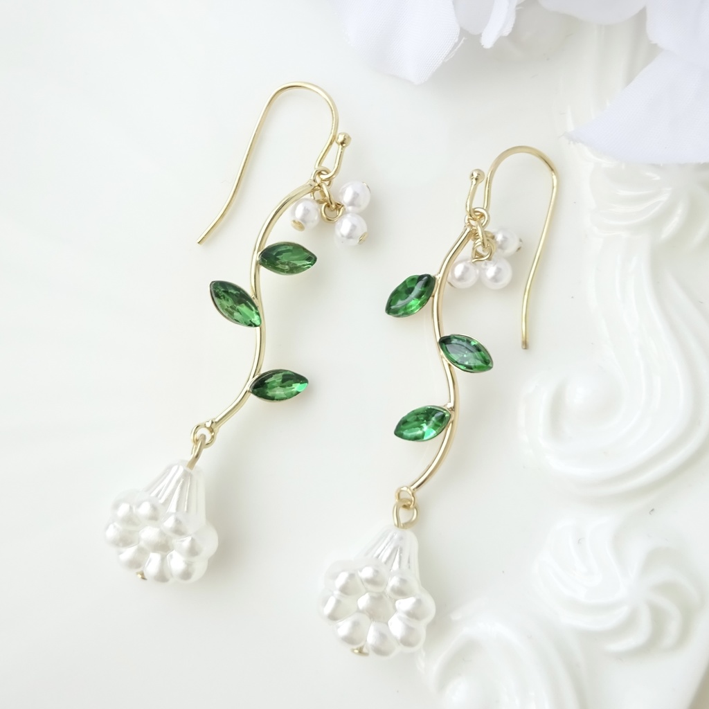 リリーガーデン2・ピアス(イヤリングOK)