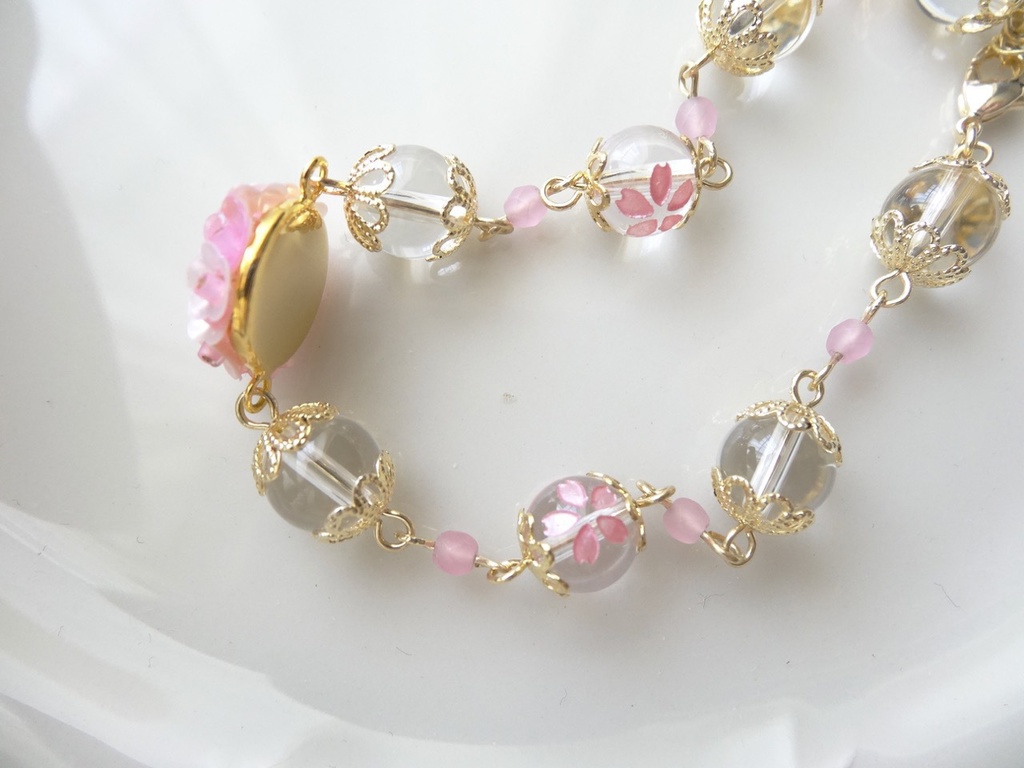 【天然石】桜だより