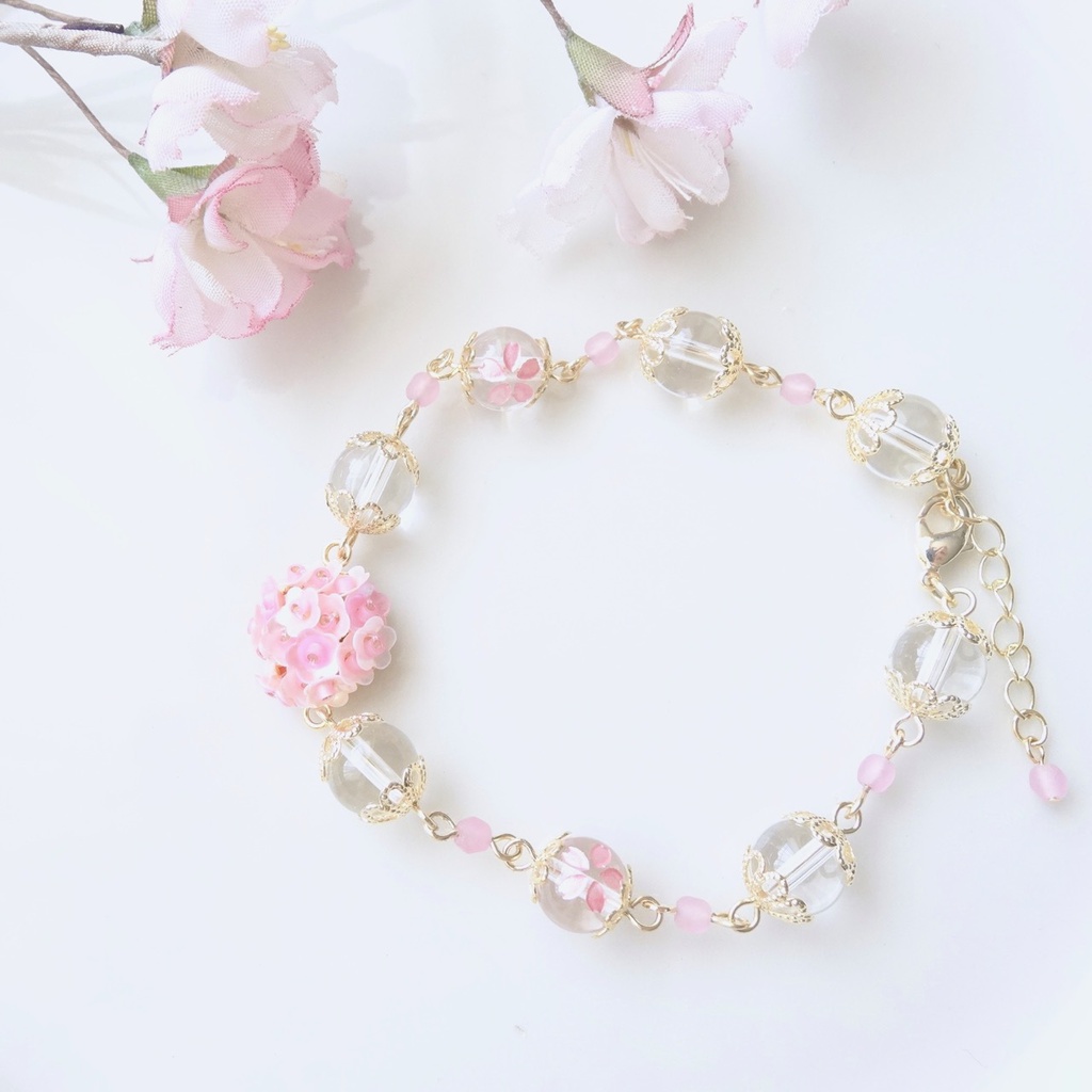 【天然石】桜だより