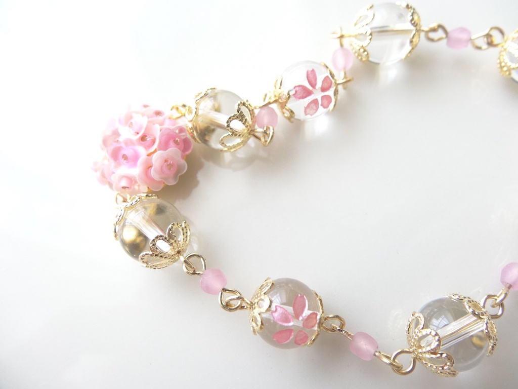 【天然石】桜だより