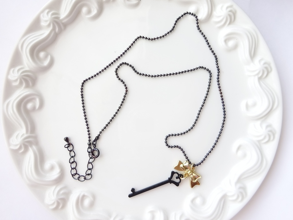 ハートの鍵のネックレス