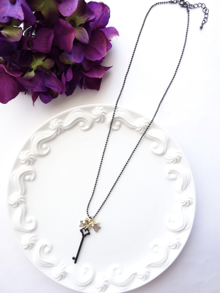 ハートの鍵のネックレス