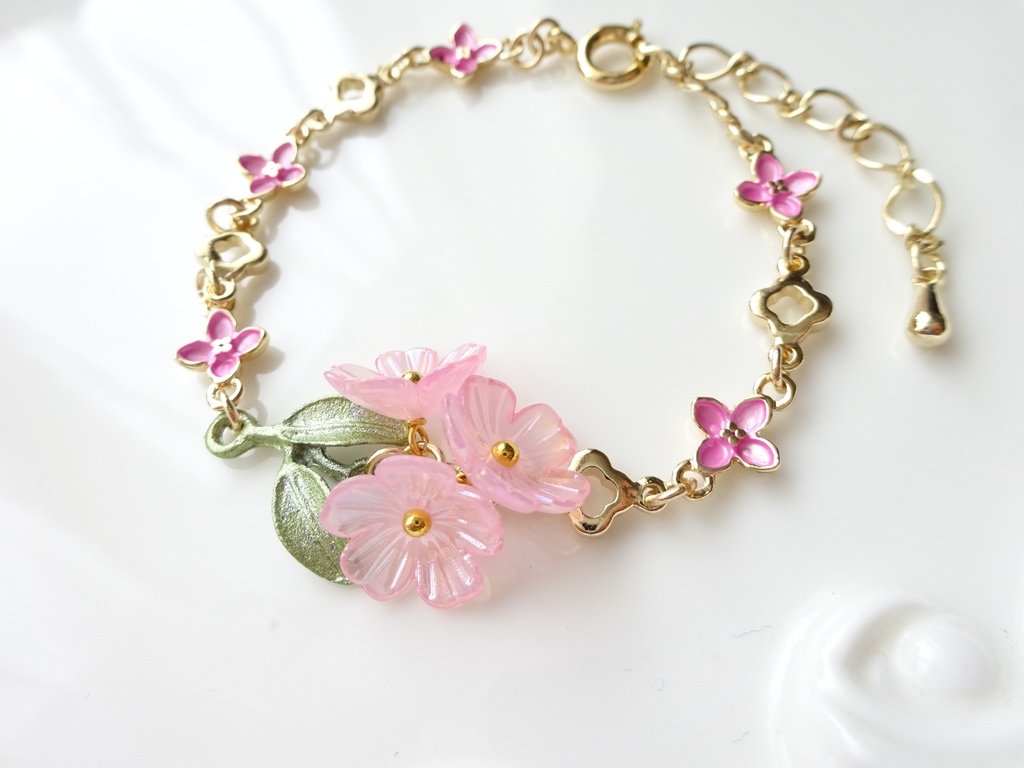 桜のブレスレット