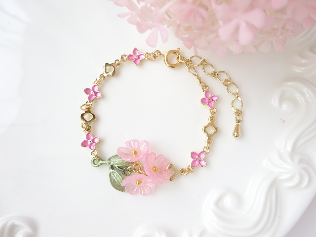 桜のブレスレット