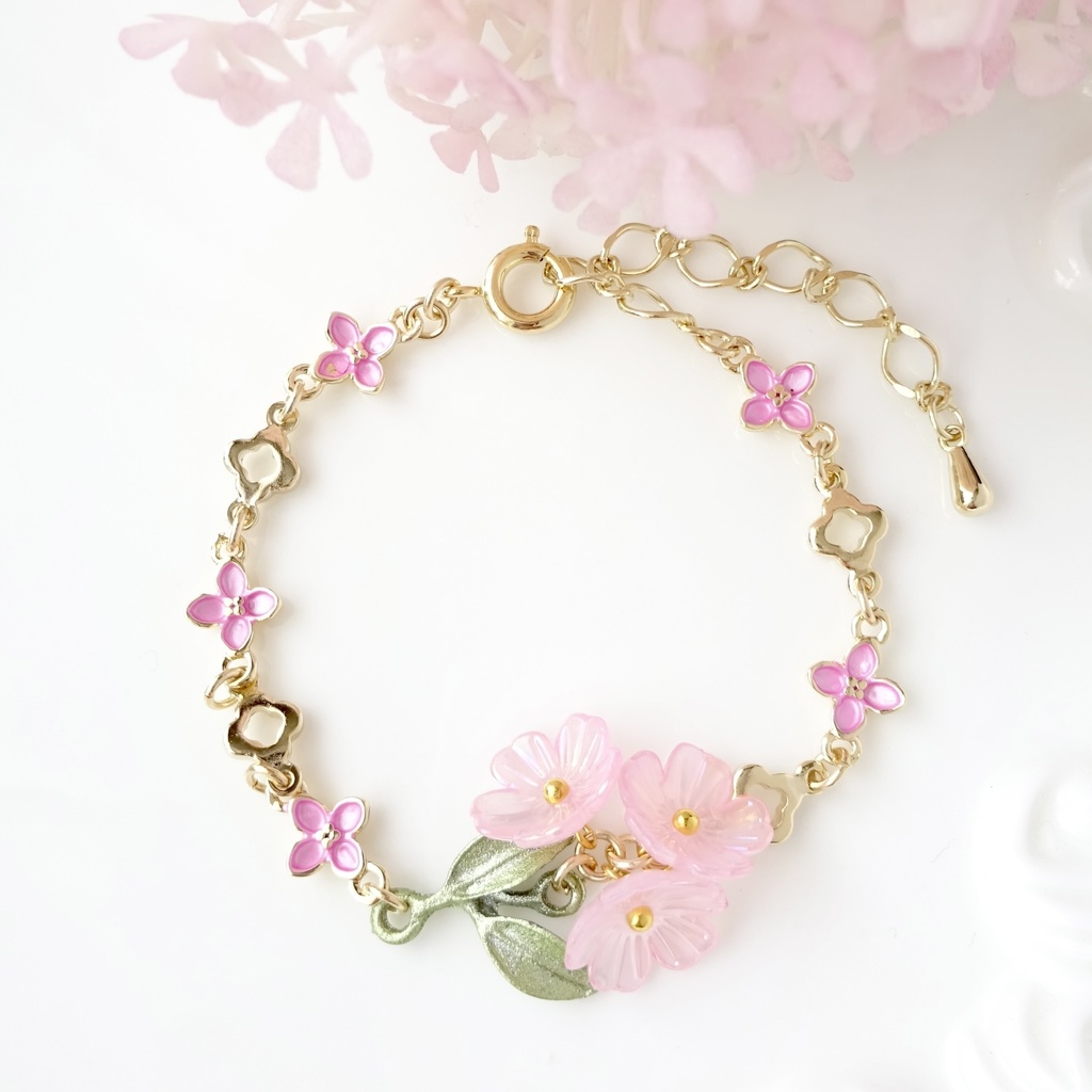 桜のブレスレット