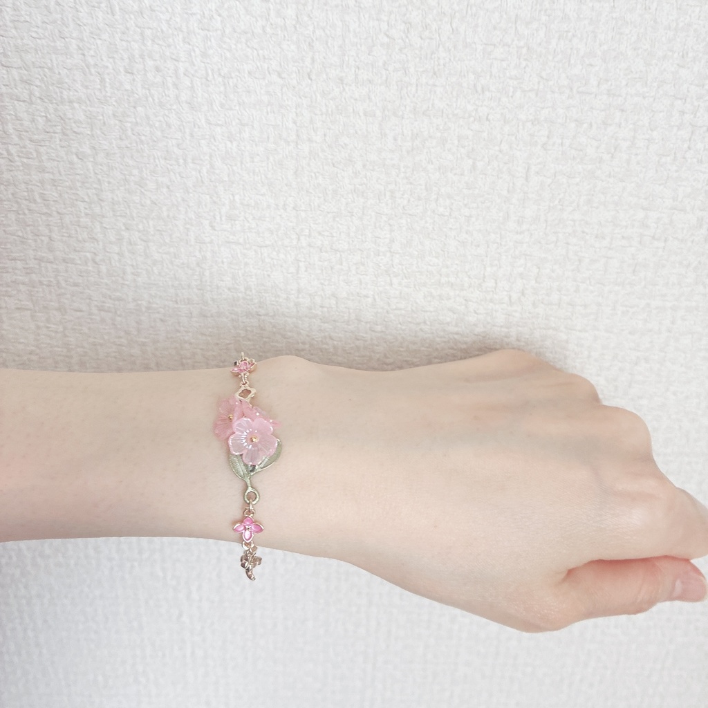 桜のブレスレット
