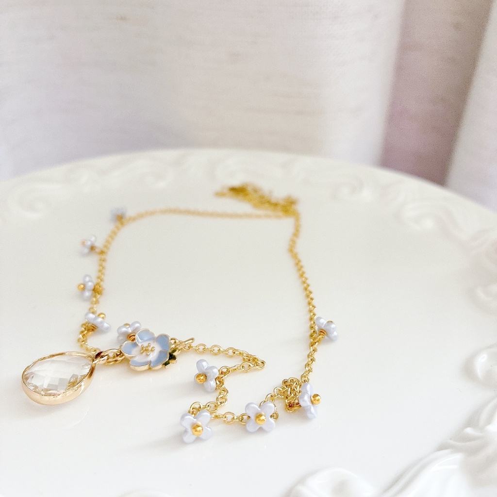 ネモフィラドロップ・ネックレス