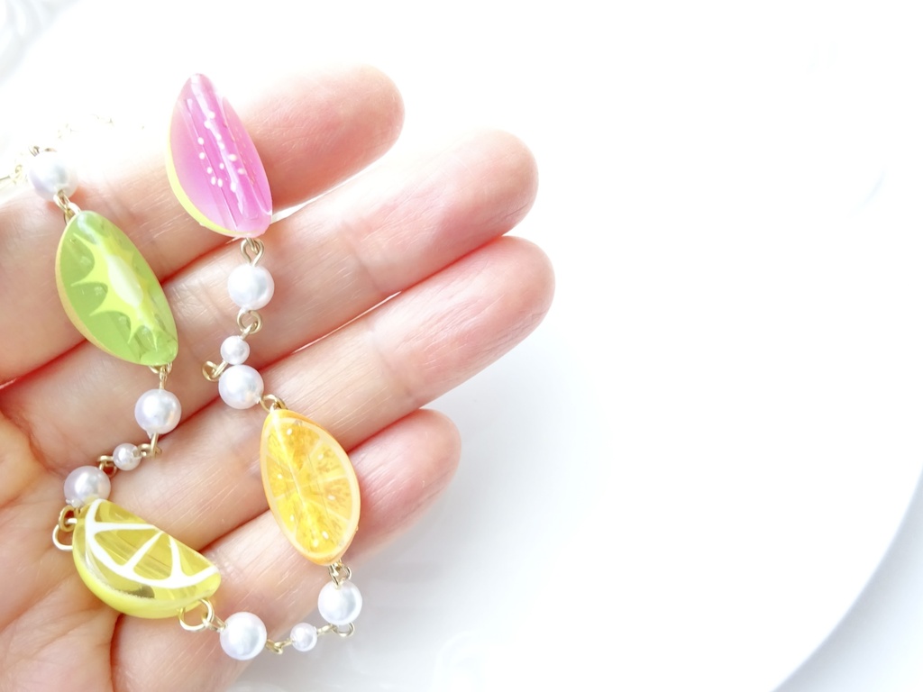9/10発売*フルーツパレード・ネックレス