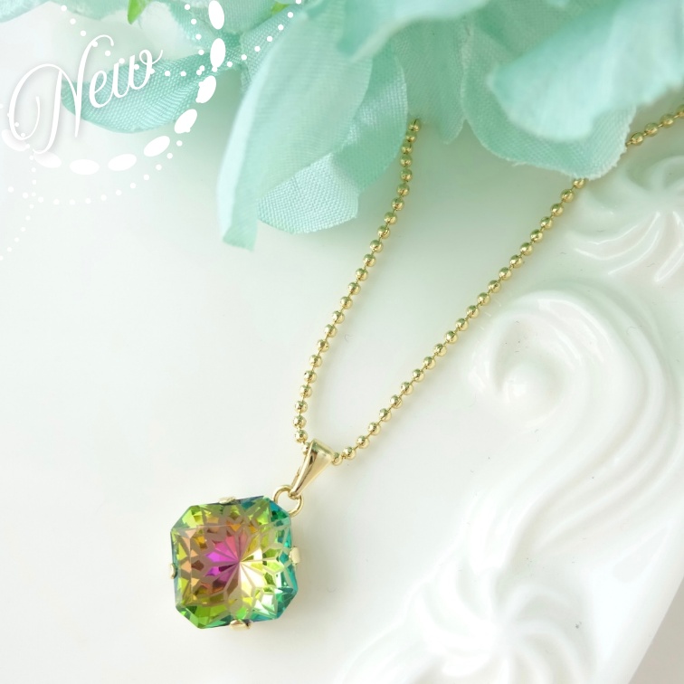 10/31発売*カテドラル ウィンドウ ・グリーン&ピンク