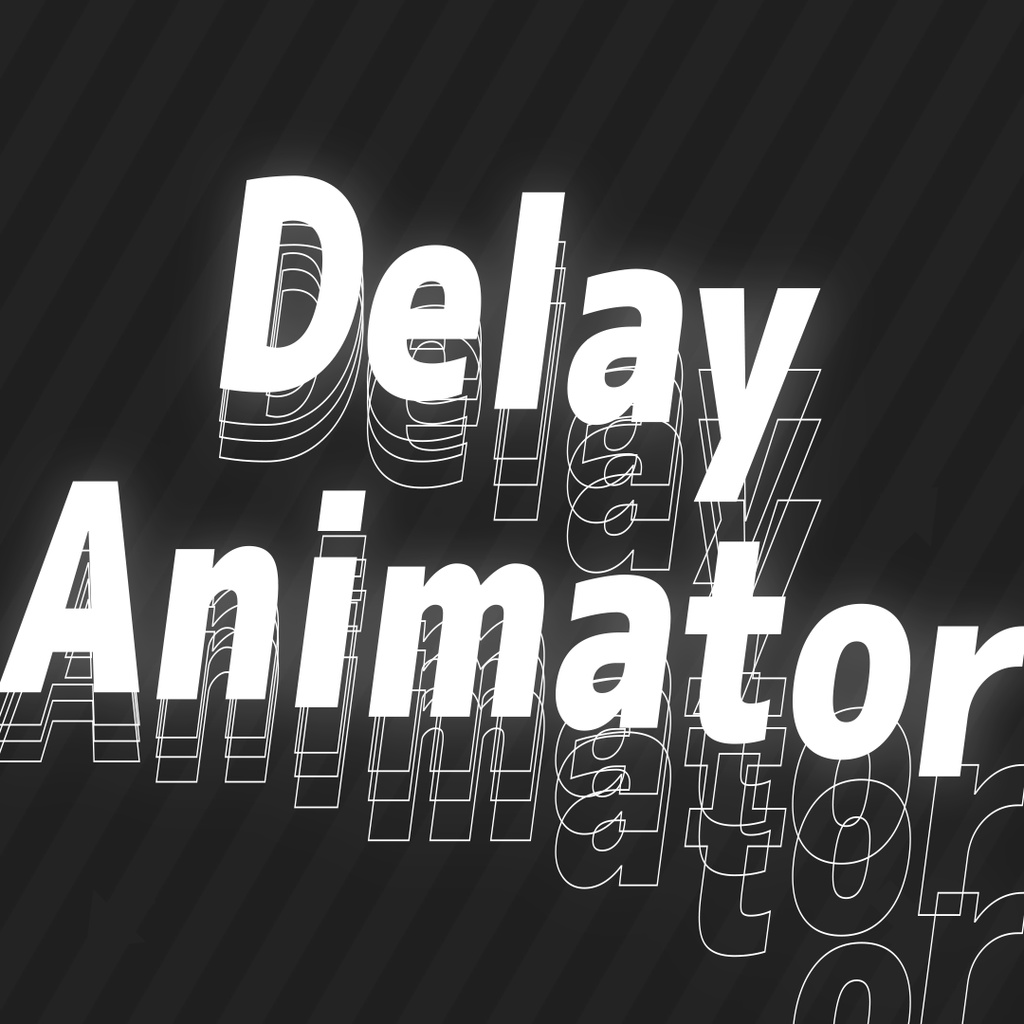 【After Effects スクリプト】DelayAnimator
