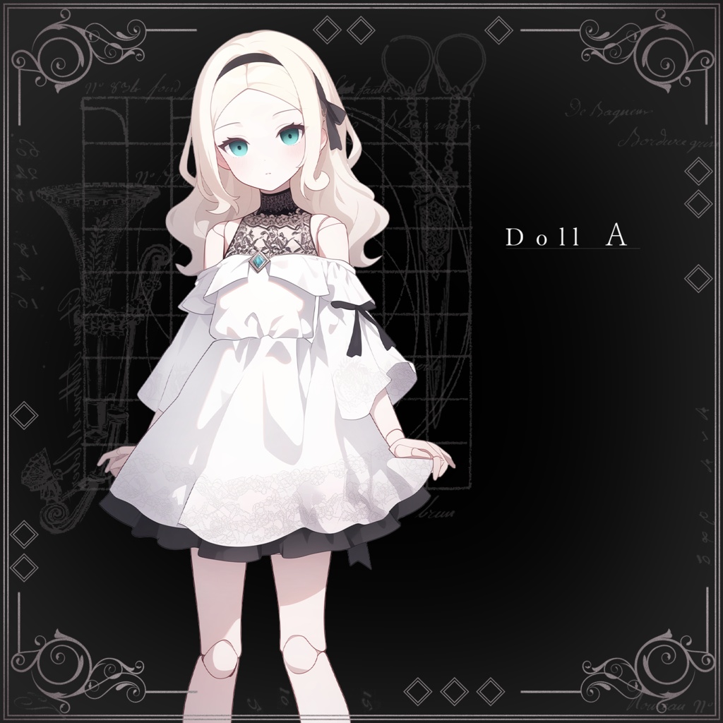 球体関節ドール_立ち絵素材__A