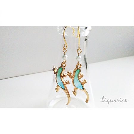 トカゲのピアス(イヤリング)