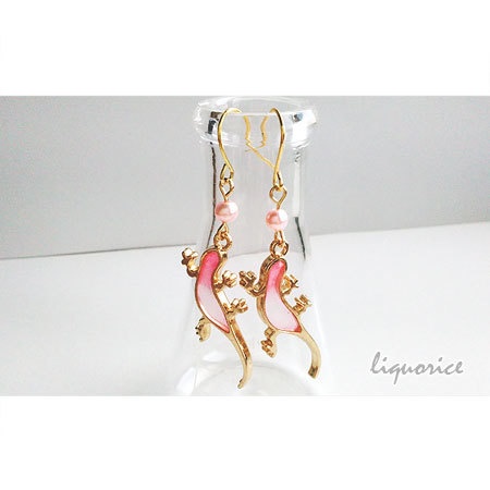 トカゲのピアス(イヤリング)