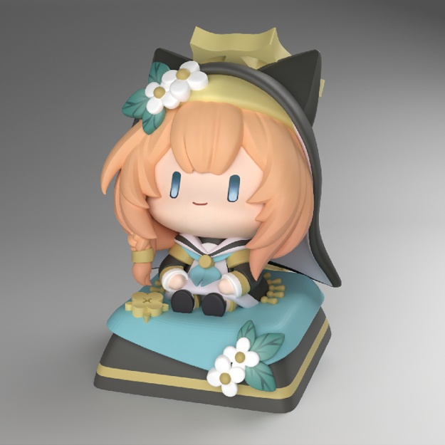 ブルーアーカイブ 伊落マリー キーキャップ