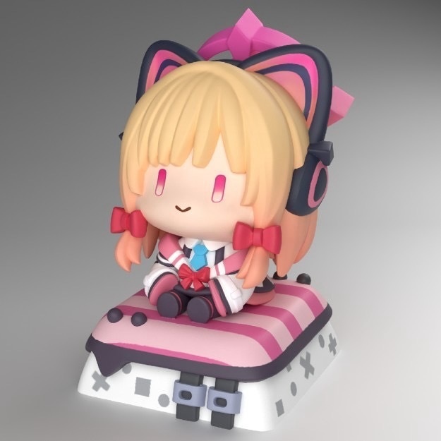 ブルーアーカイブ モモイ キーキャップ