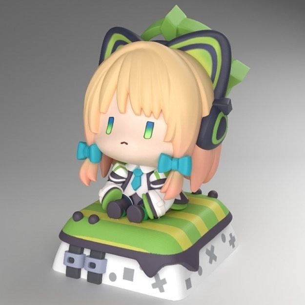 ブルーアーカイブ ミドリ キーキャップ