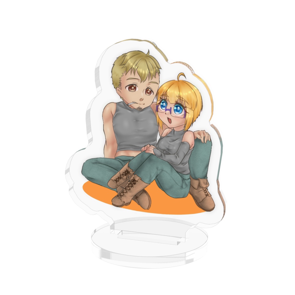 ダン＆カリー　アクリルフィギュア