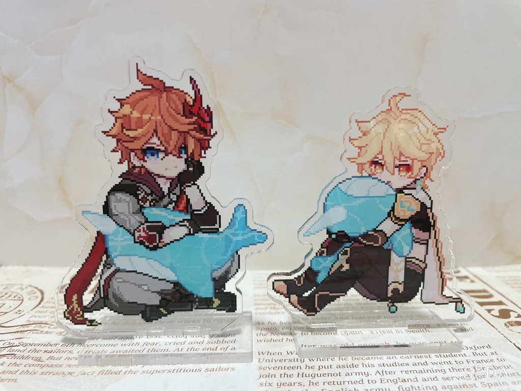 タルタリヤ&旅人アクスタセット