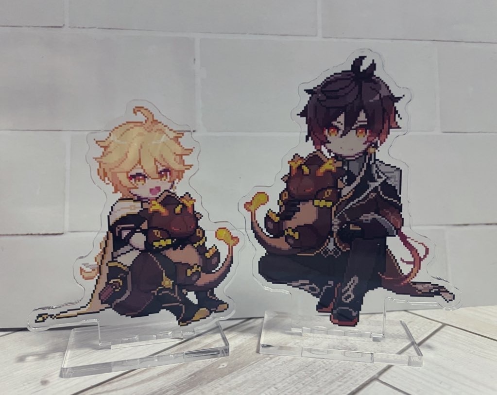 鍾離&旅人アクスタセット