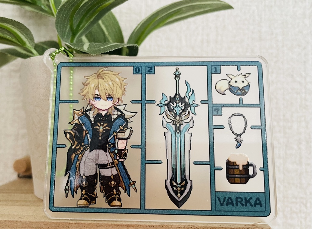 原神プラモキーホルダー【モンド】