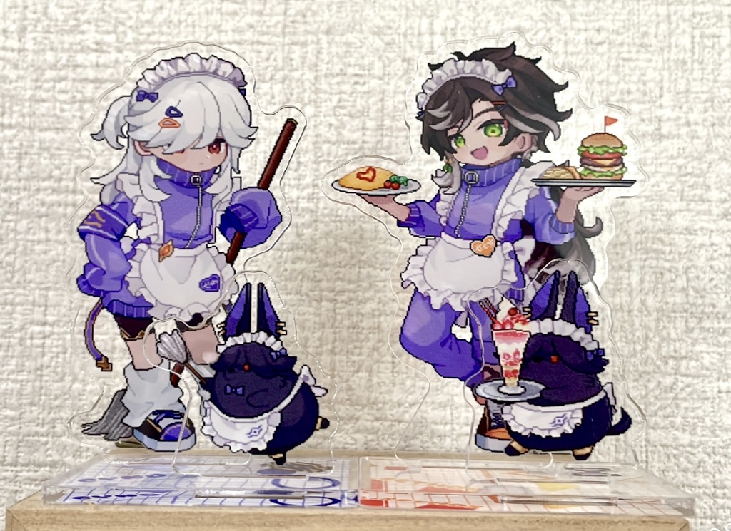 台座付きジャージメイド沈殿アクスタ