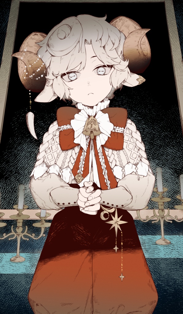 羊坊ちゃんの缶ミラー