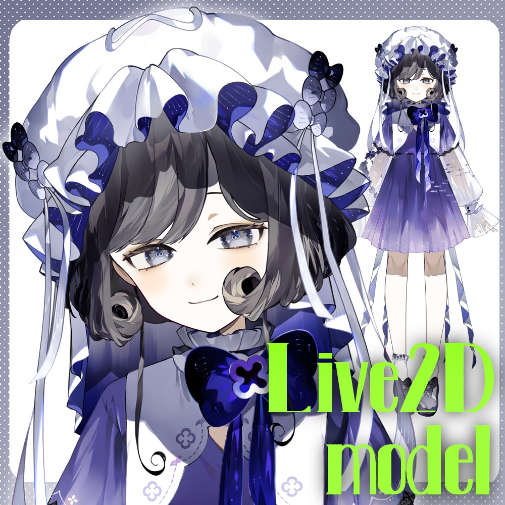 【Live2Dモデル】くらげ