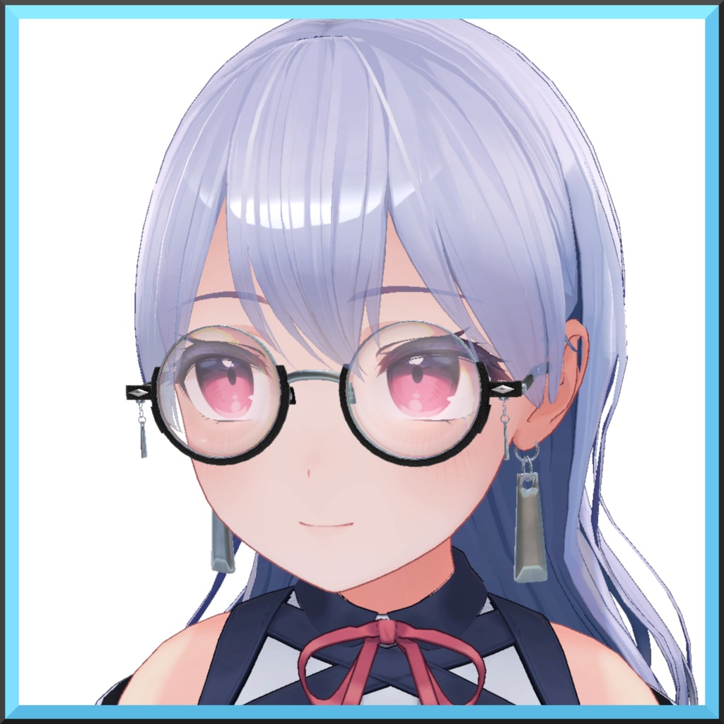 Crusader Grass and Earrings (Phys bone入り)