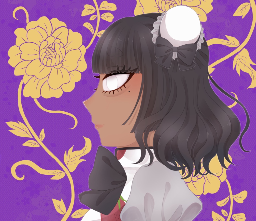 苺苺と朱朱 缶バッジ