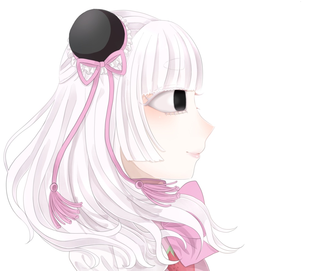 苺苺と朱朱 ステッカー