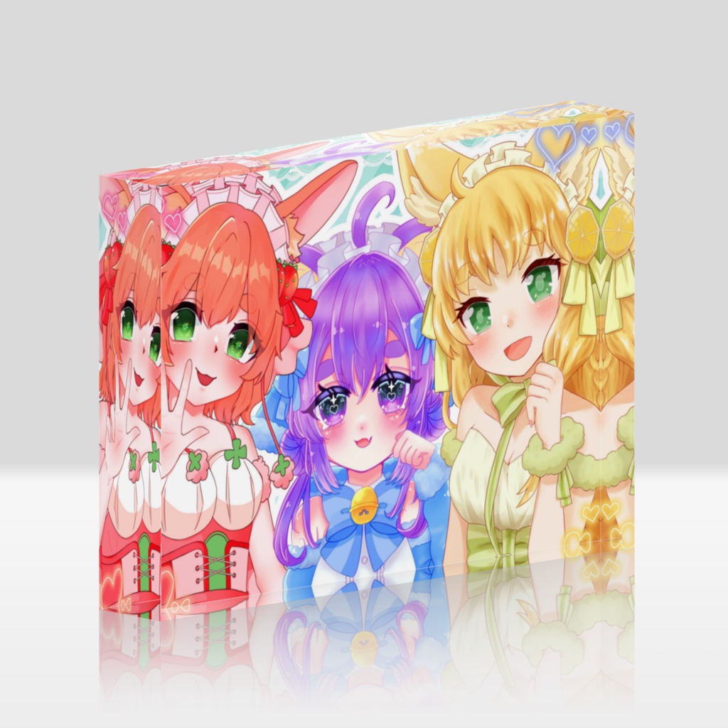 アクリルブロック CAFE MiLK