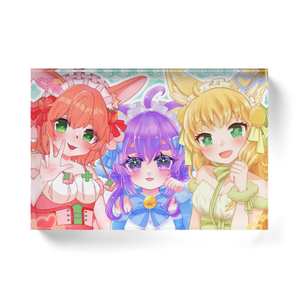 アクリルブロック CAFE MiLK