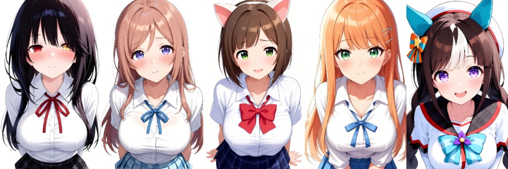 [お試し用]キャライラストセット