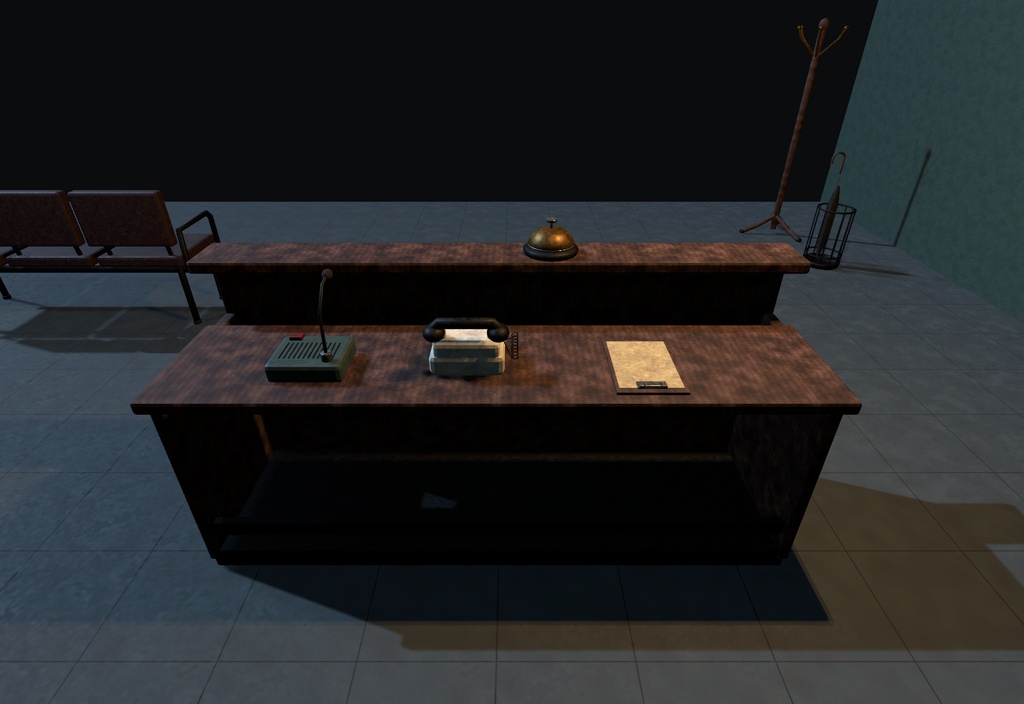 【20モデル・無料版あり】ホラー小物セット3 / Horror Props 3【Unity・Godot・VRC】