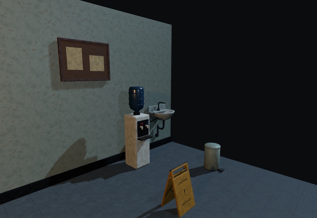 【20モデル・無料版あり】ホラー小物セット3 / Horror Props 3【Unity・Godot・VRC】