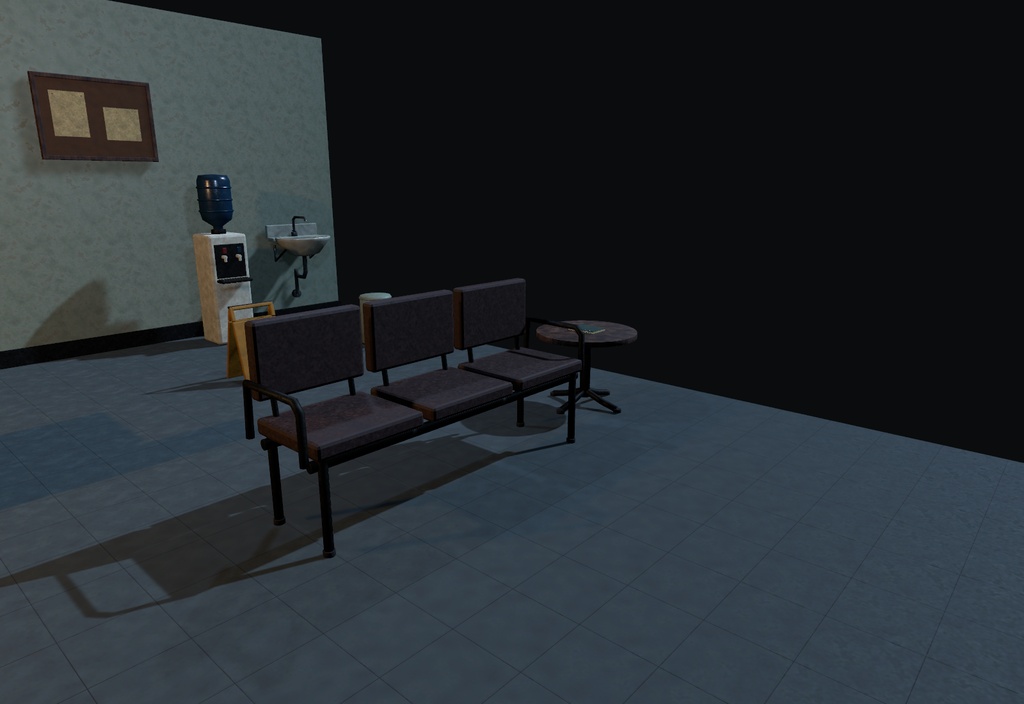 【20モデル・無料版あり】ホラー小物セット3 / Horror Props 3【Unity・Godot・VRC】