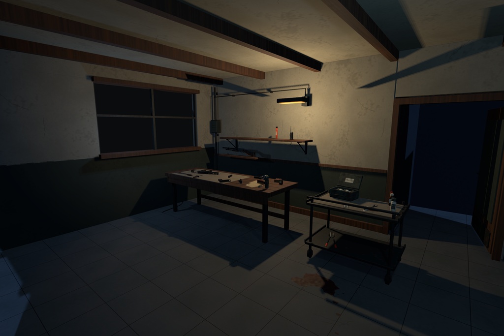 【無料版あり】ホラー武器・アイテムセット 26点 / Horror Items【Unity・Godot・VRC】